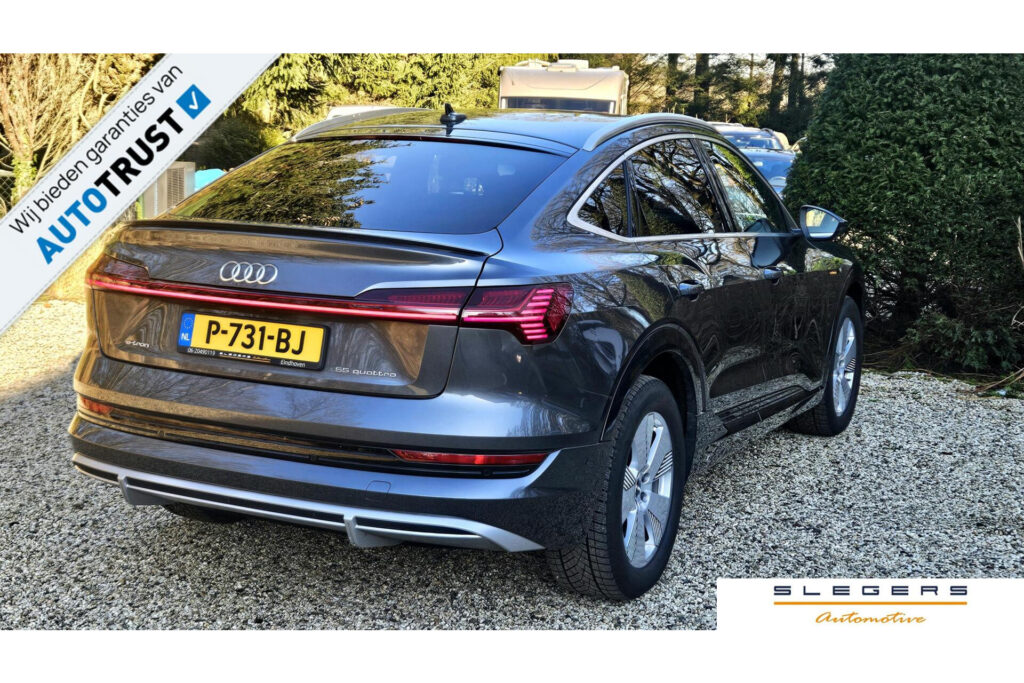 Audi e-tron Sportback 55 quattro Business edition 95 kWh Met zomer 21 inch en Wintervelgen 19 inch