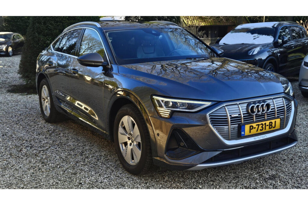 Audi e-tron Sportback 55 quattro Business edition 95 kWh Met zomer 21 inch en Wintervelgen 19 inch
