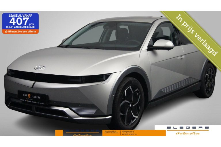 Hyundai IONIQ 5 58 KWH Lounge Techniq +Uniq pakket Bose Leer Head up zeer kompleet duurste uitvoering leaseprijs vanaf 683 Euro