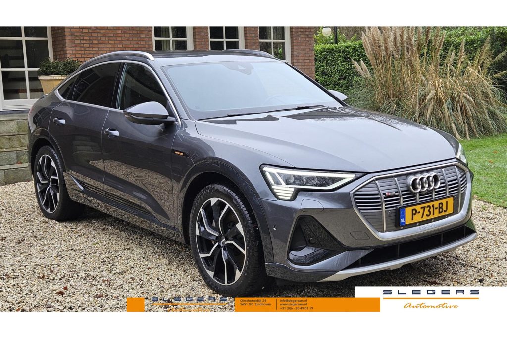 Audi e-tron Sportback 55 quattro Business edition 95 kWh Met zomer 21 inch en Wintervelgen 19 inch