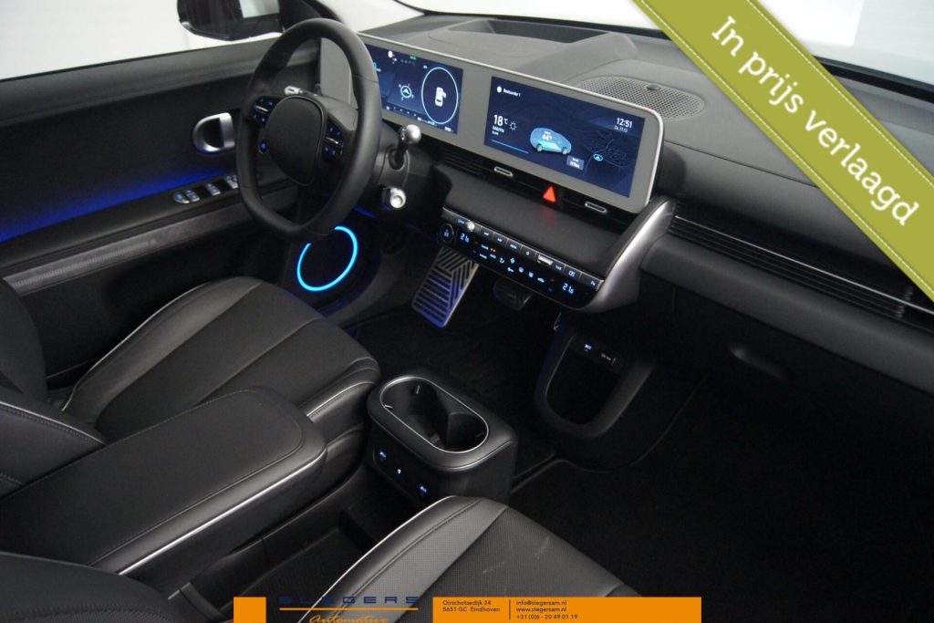 Hyundai IONIQ 5 58 KWH Lounge Techniq +Uniq pakket Bose Leer Head up zeer kompleet duurste uitvoering leaseprijs vanaf 683 Euro