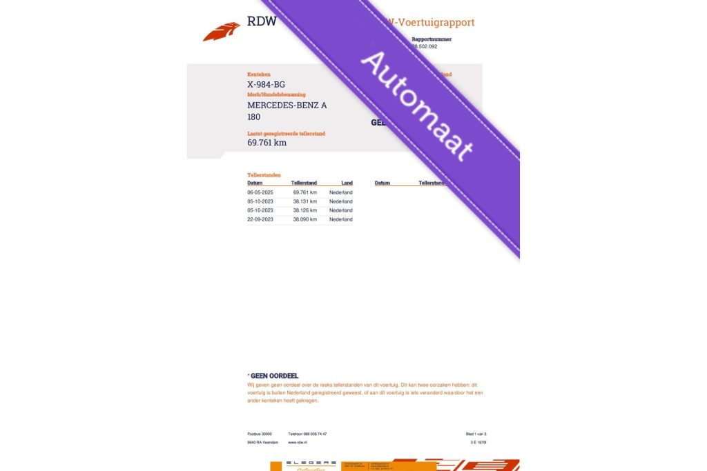 Mercedes-Benz A-Klasse 180 Business Solution AMG