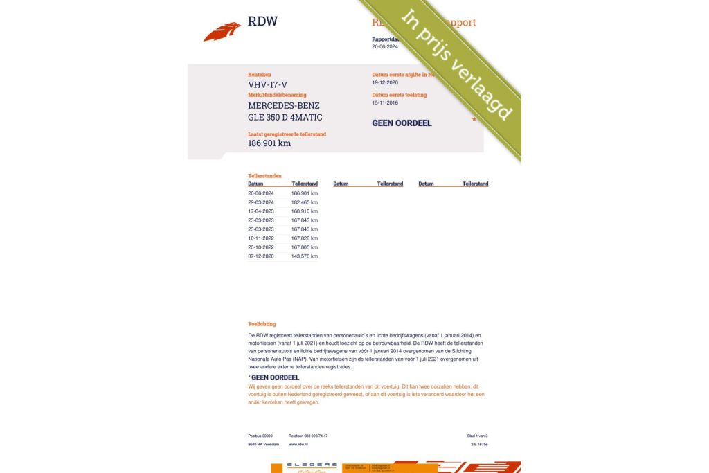 Mercedes-Benz GLE Panoramaschuifdak trekhaak Camera full options prijs ex BTW 350 d 4MATIC